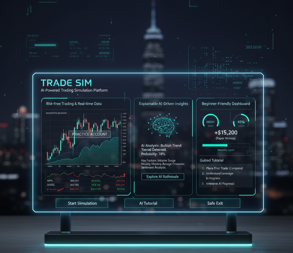 Trade Sim – AI-Powered Trading Simulation Platform